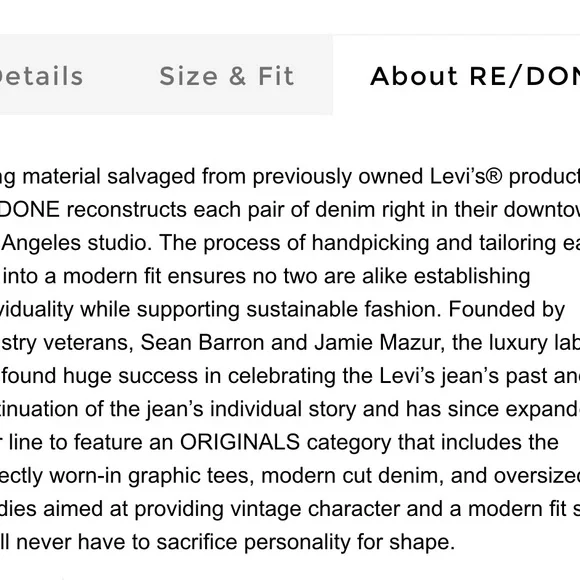 🚨 1 DAY SALE 3/19 🚨 NWOT RE/DONE Thermal Long Sleeve Tee - Picture 6 of 9